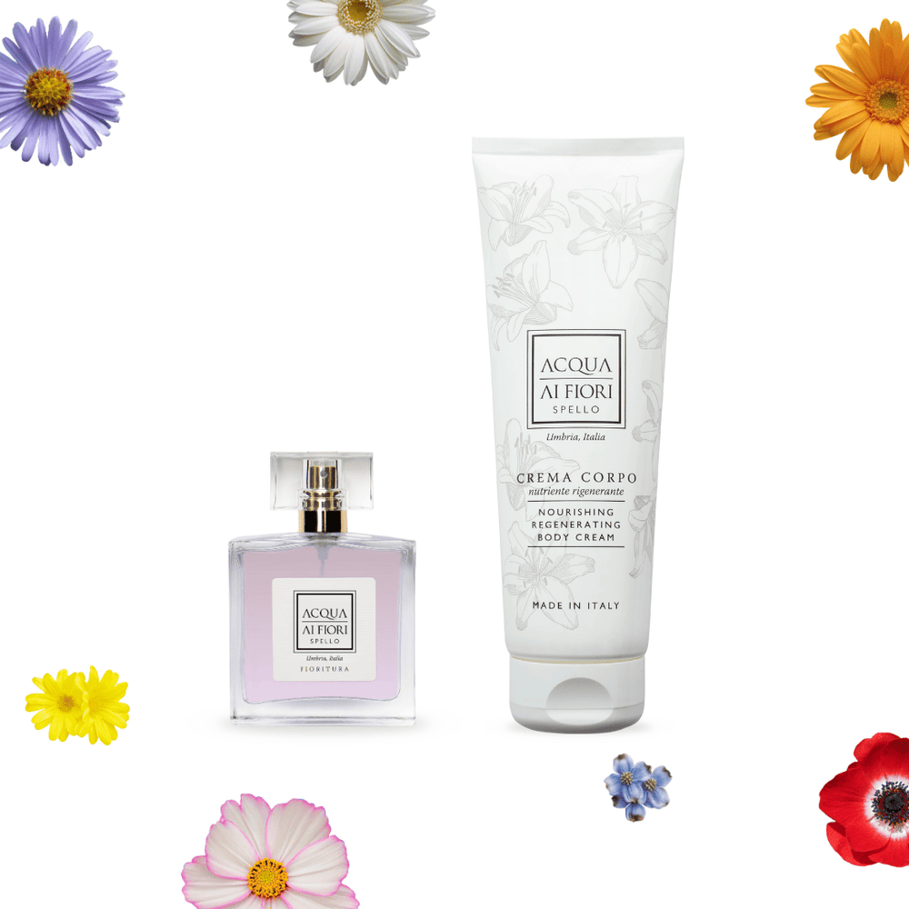Set parfum și cremă de corp Acqua ai Fiori