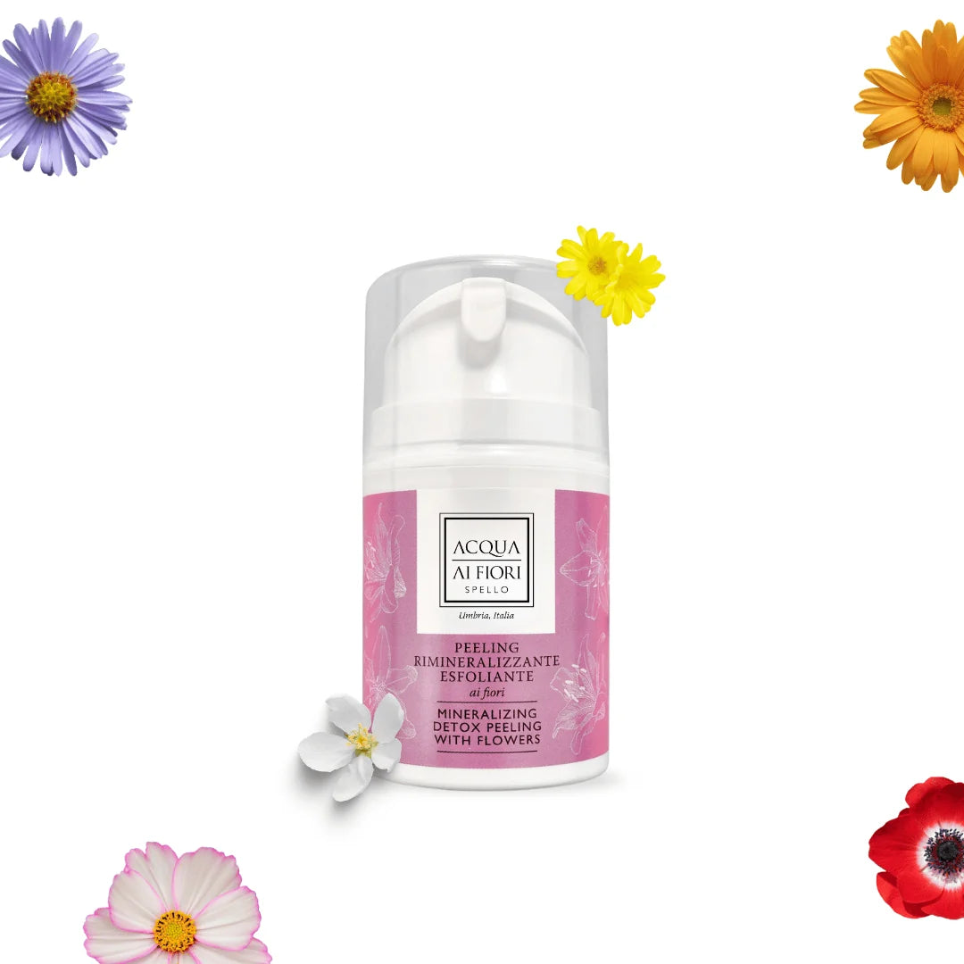 Peeling floral exfoliant și remineralizant 50 ml