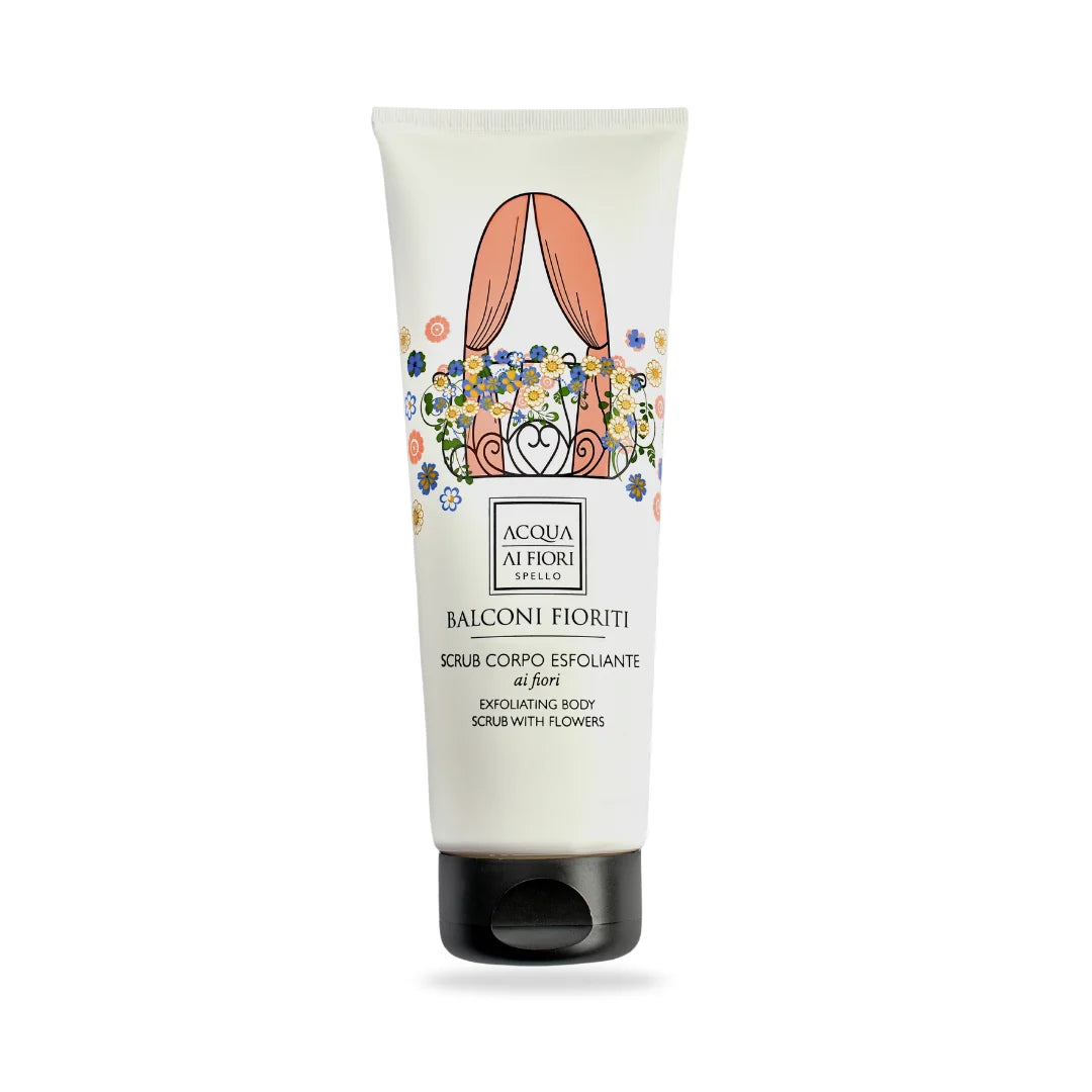 Scrub exfoliant floral pentru corp